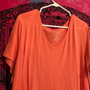 size xxlarge peach sonoma brand vneck 🍑